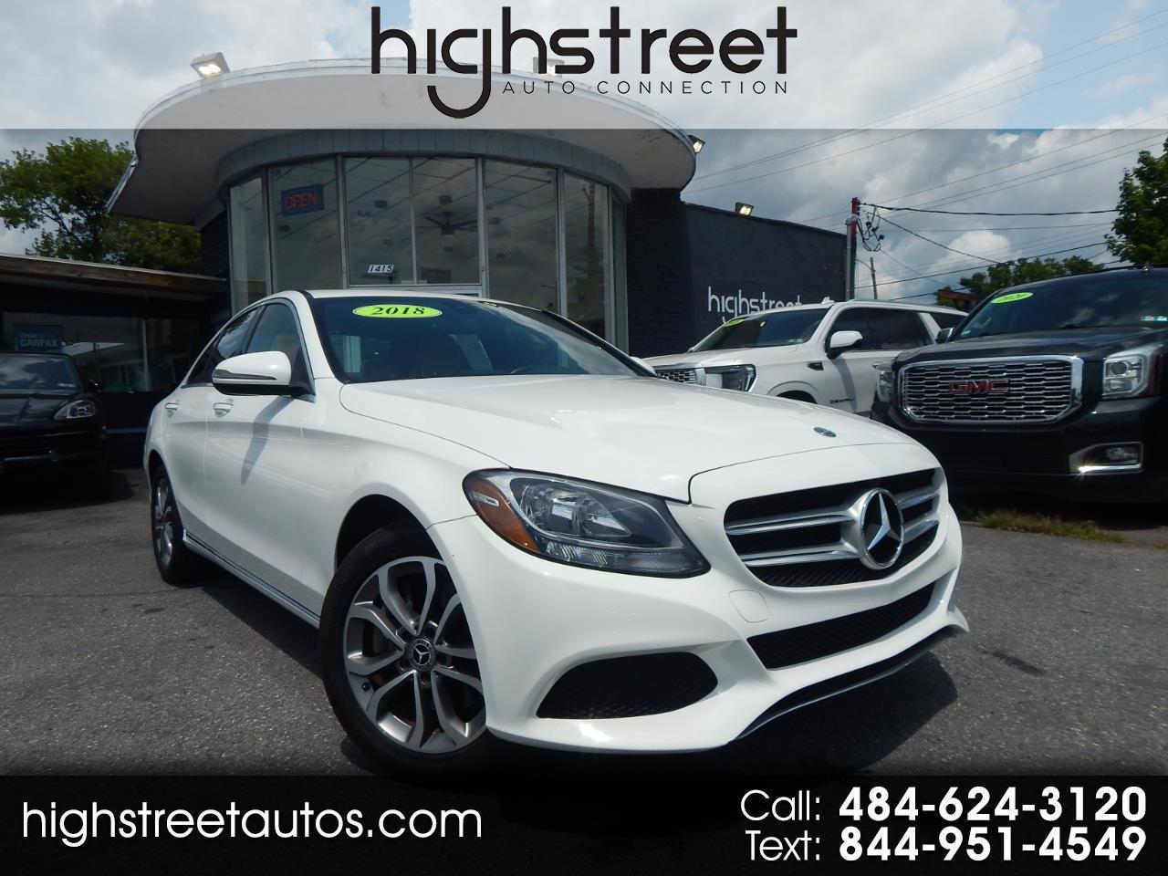 2018 Mercedes-Benz C-Class 4dr Sdn C300 4MATIC
