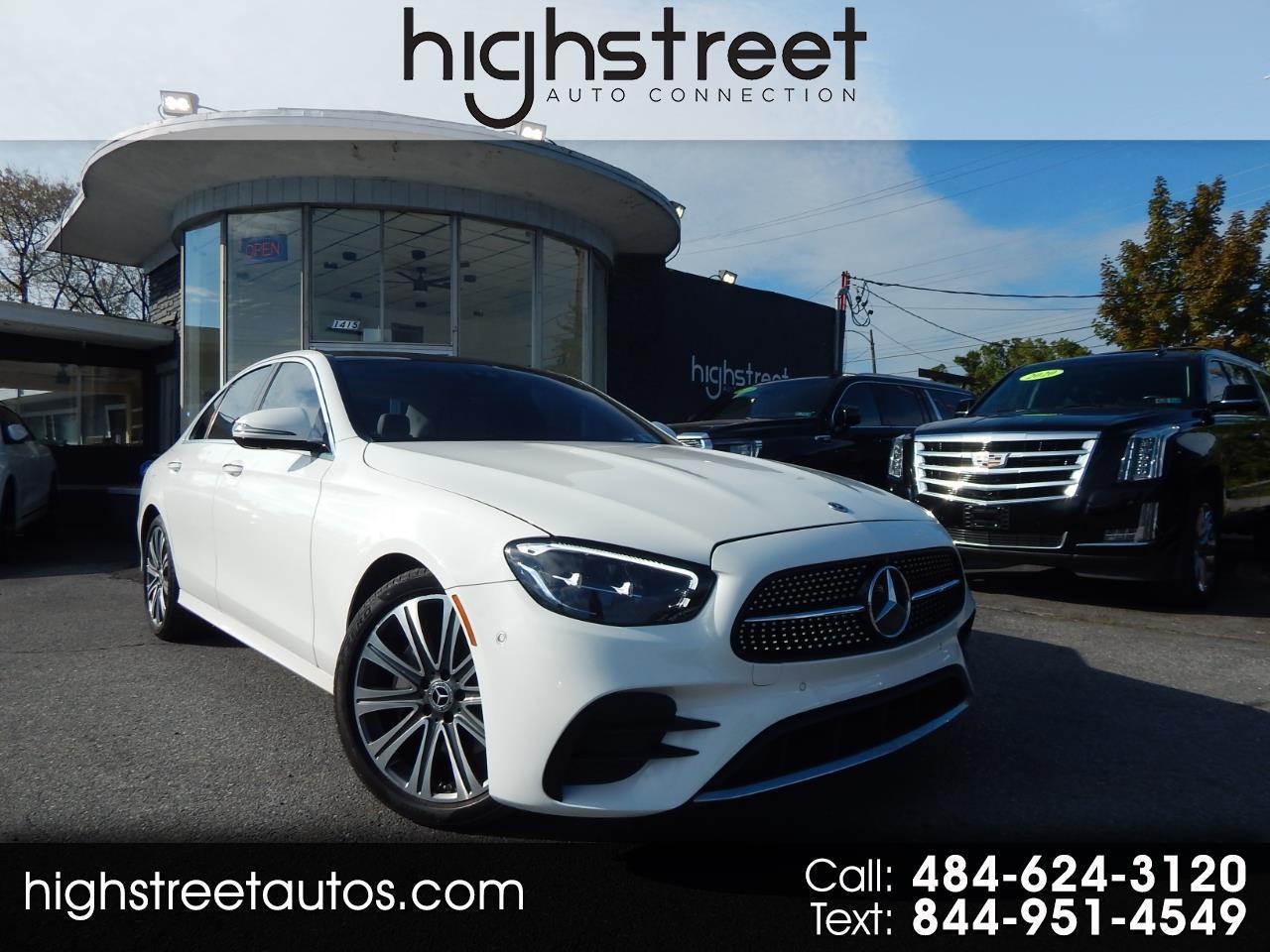 Mercedes-Benz E Class E350 4D Sedan 4Matic 2021