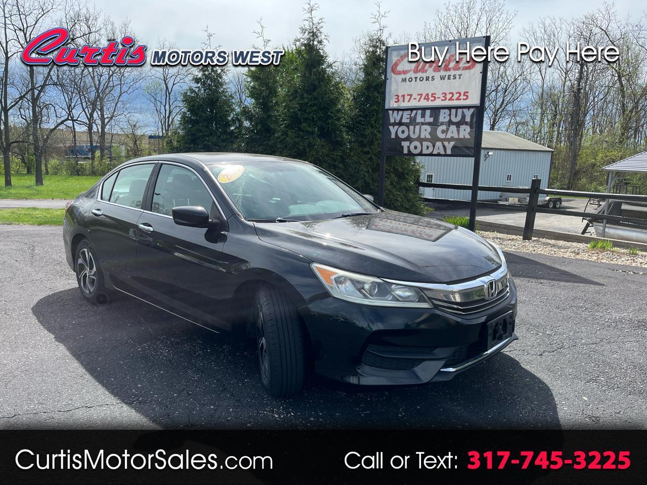 2016 Honda Accord LX Sedan CVT