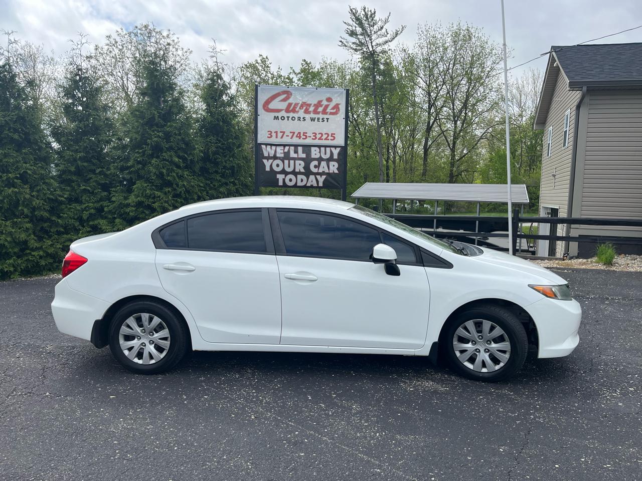 Honda Civic LX Sedan 5-Speed AT 2012