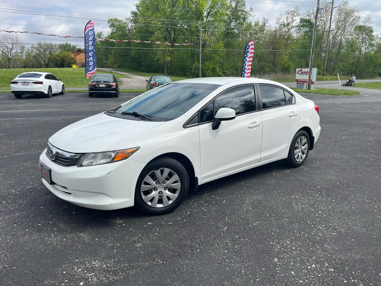 Honda Civic LX Sedan 5-Speed AT 2012