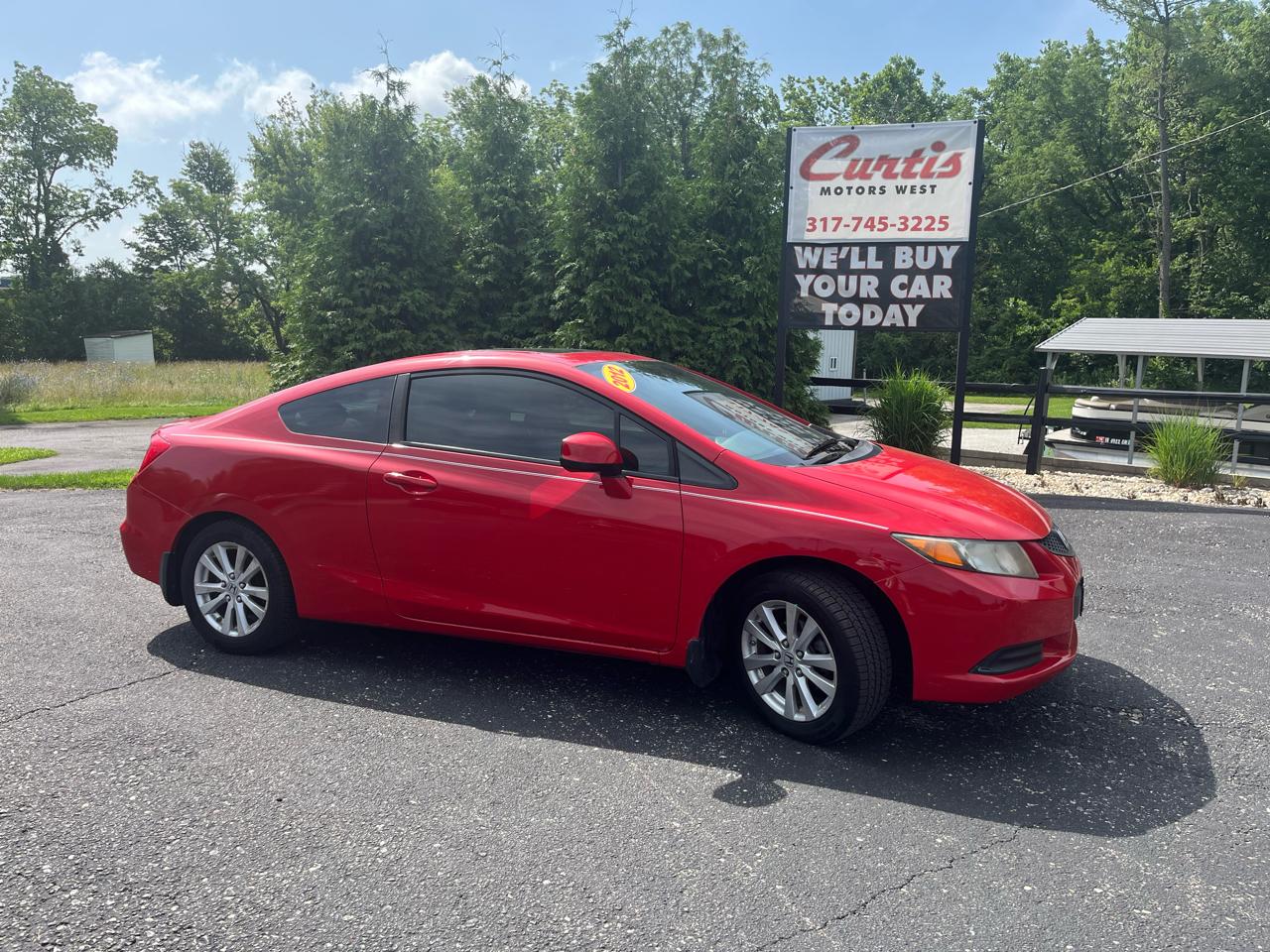 Honda Civic EX Coupe 5-Speed AT 2012