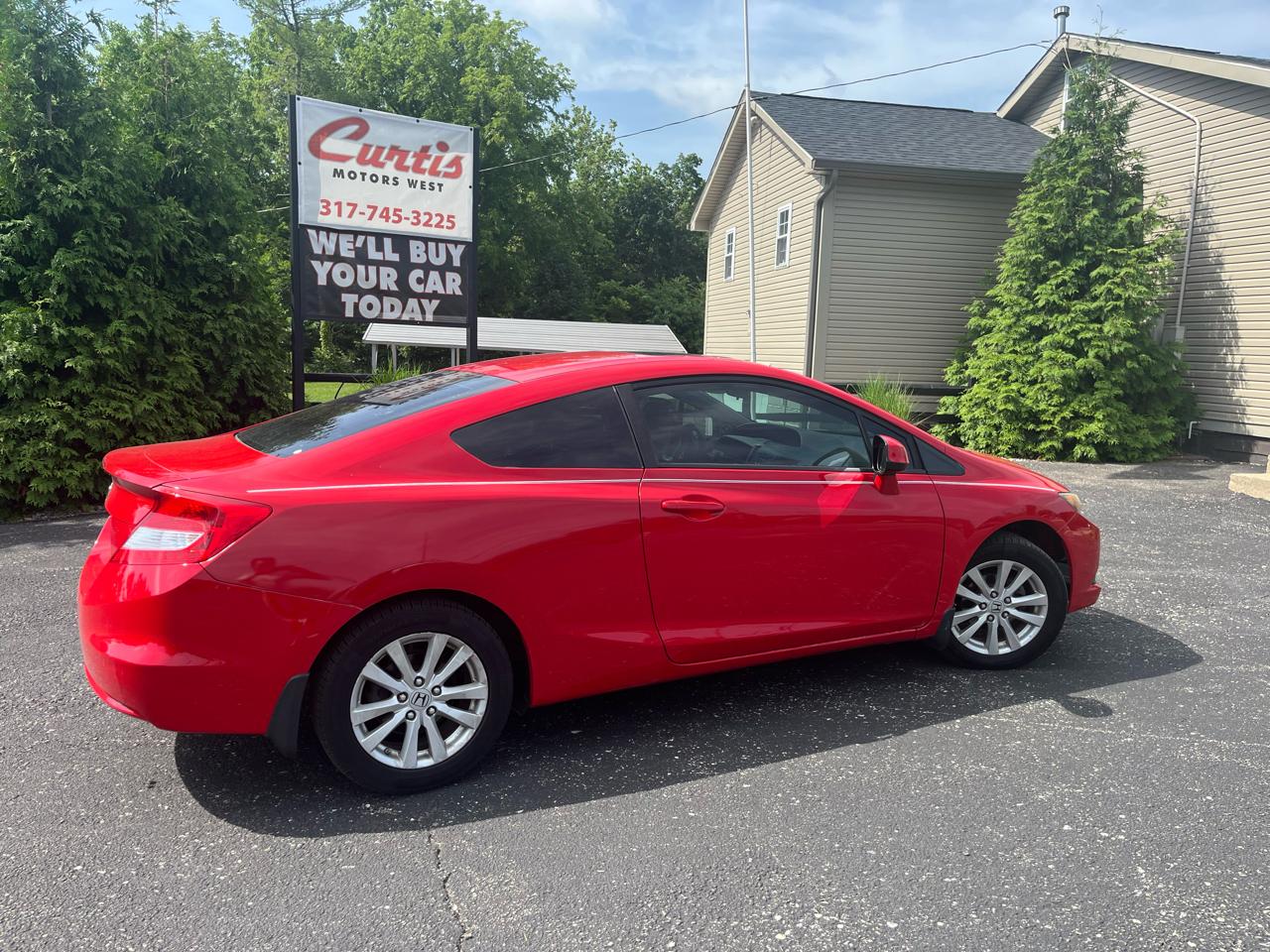 Honda Civic EX Coupe 5-Speed AT 2012