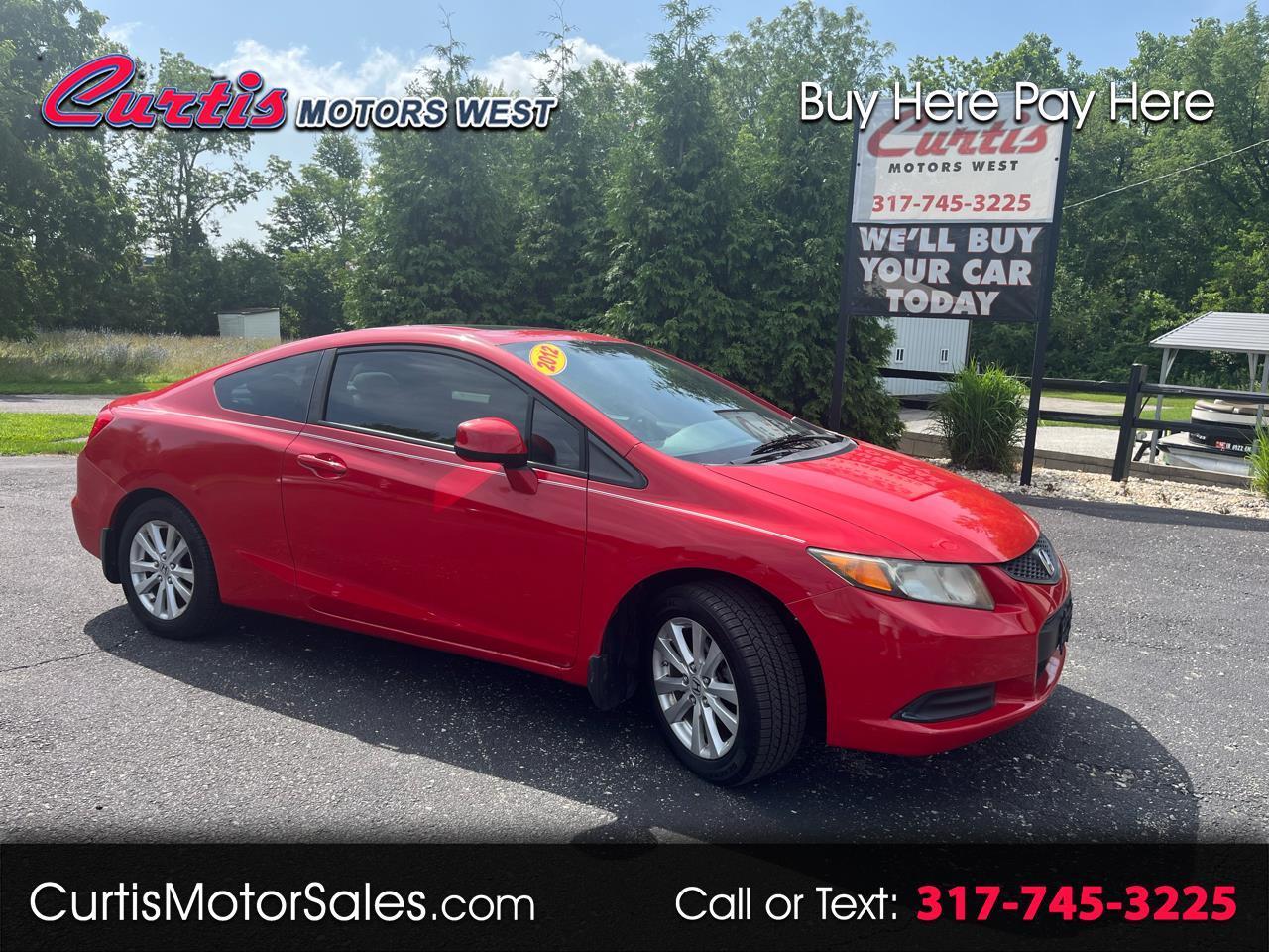 2012 Honda Civic EX Coupe 5-Speed AT