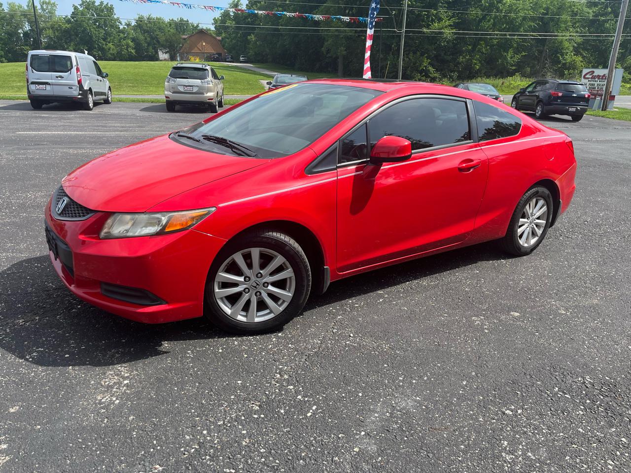 Honda Civic EX Coupe 5-Speed AT 2012
