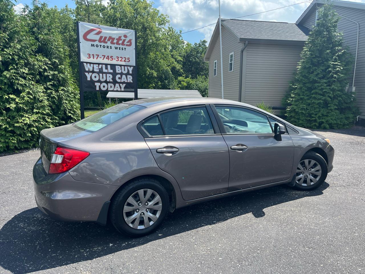 Honda Civic LX Sedan 5-Speed AT 2012