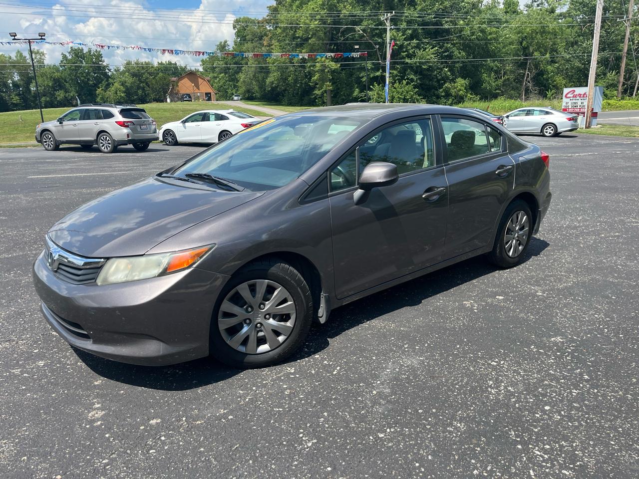 Honda Civic LX Sedan 5-Speed AT 2012
