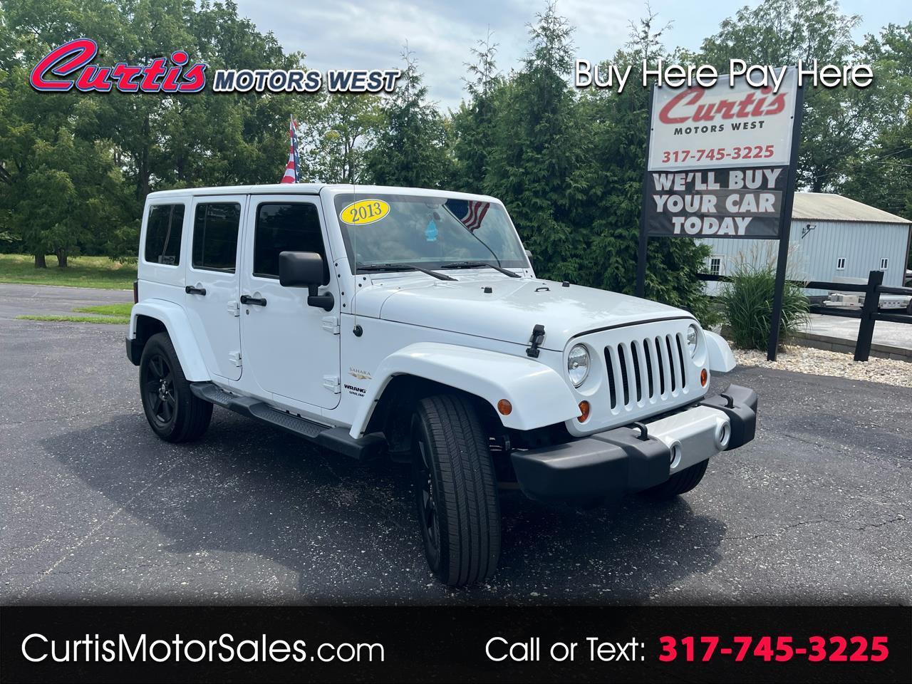 2013 Jeep Wrangler Unlimited Sahara 4WD