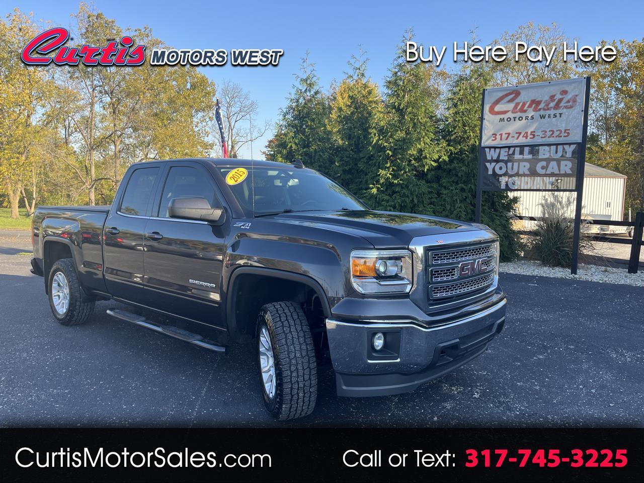 2015 GMC Sierra 1500 SLE Double Cab 4WD