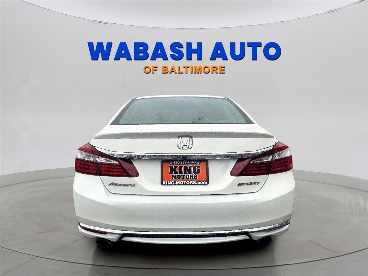 Honda Accord Sedan Sport SE CVT 2017