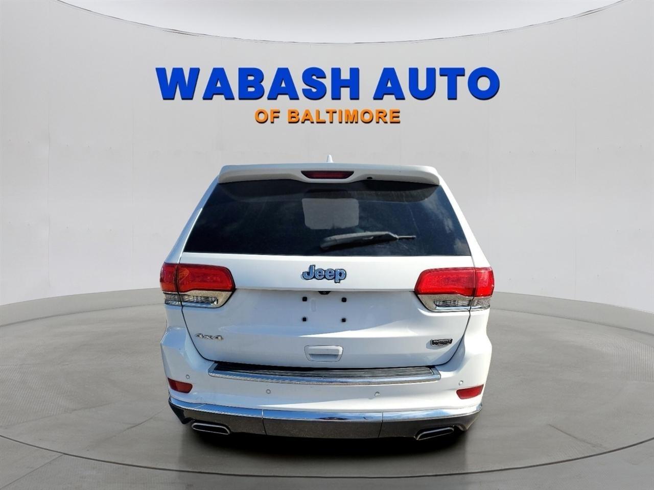 Jeep Grand Cherokee 4WD 4dr Summit 2016