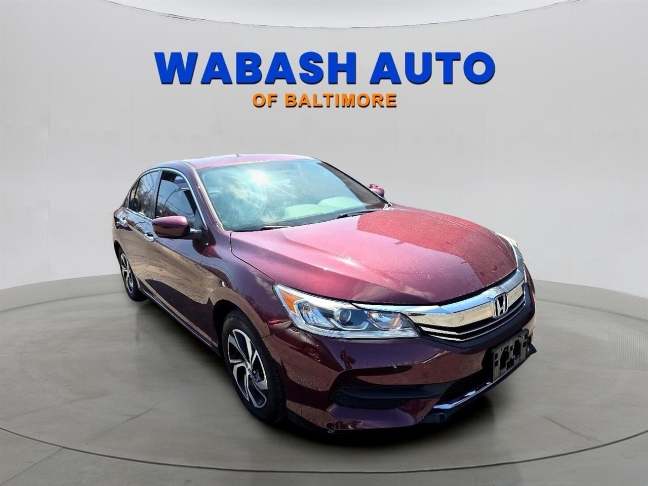 Honda Accord Sedan LX CVT 2017