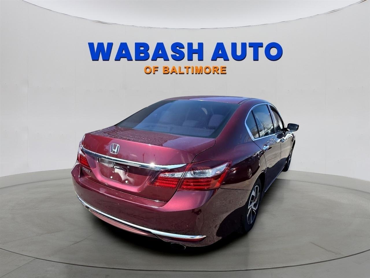 Honda Accord Sedan LX CVT 2017