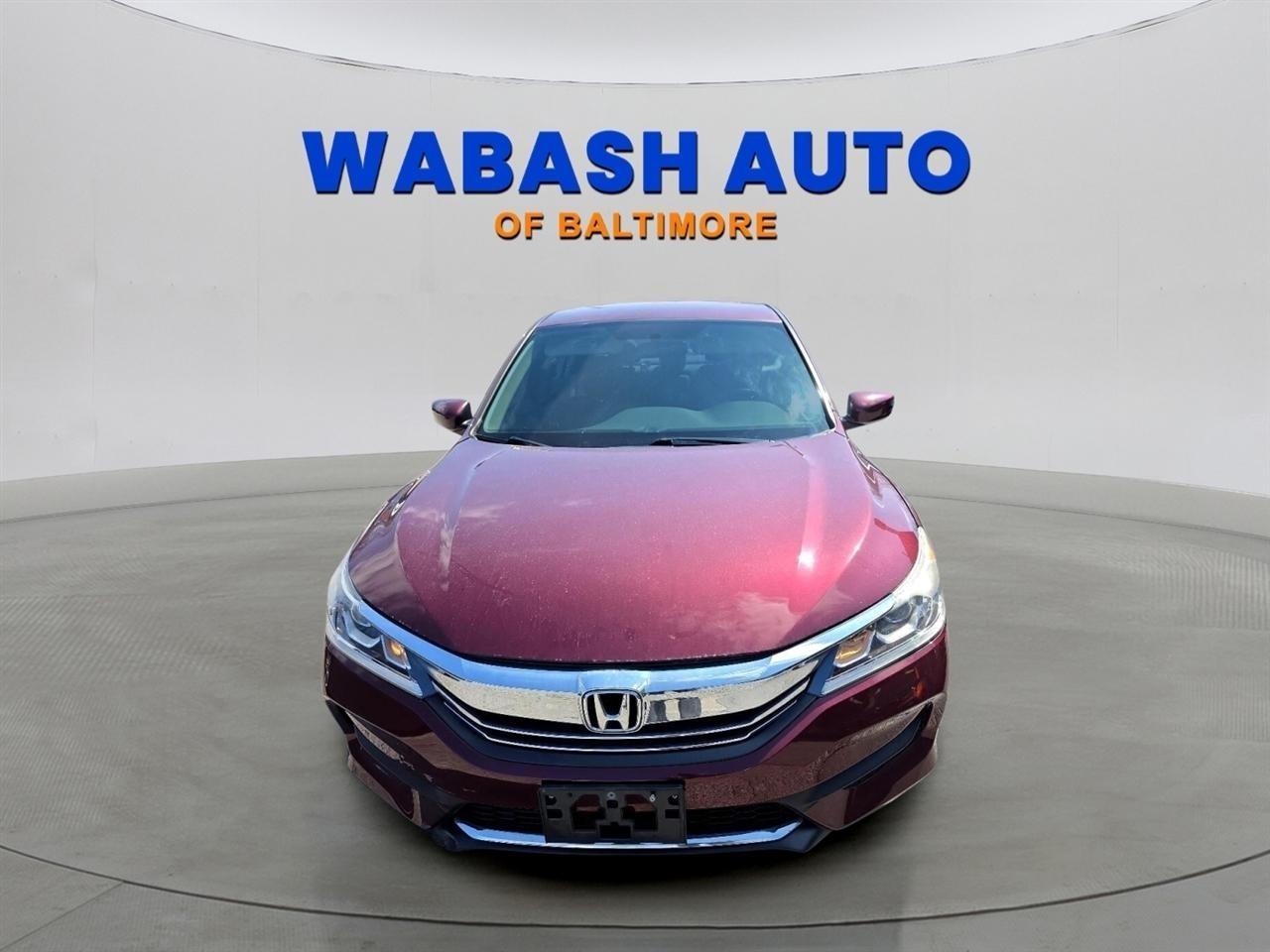 Honda Accord Sedan LX CVT 2017