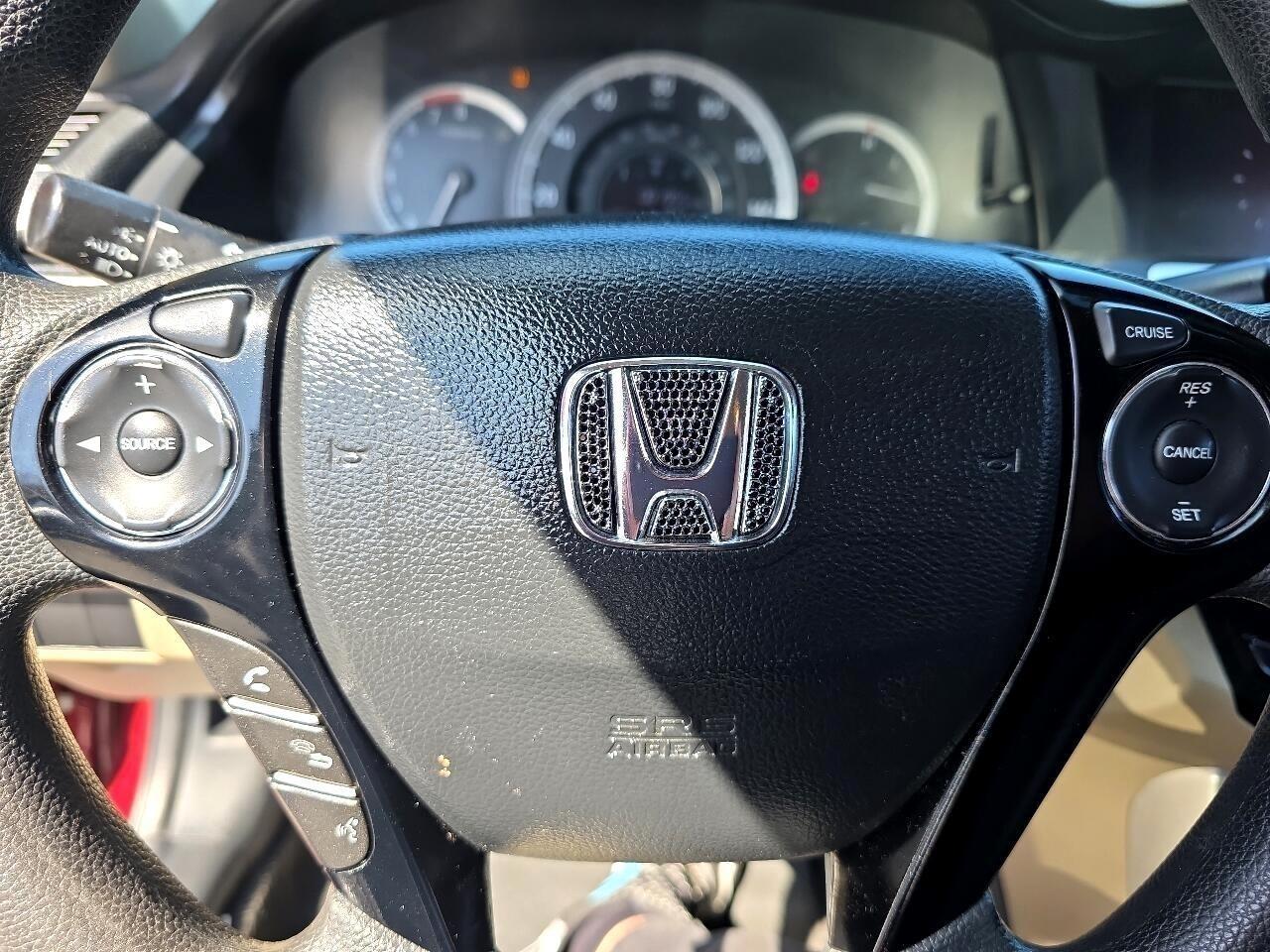 Honda Accord Sedan LX CVT 2017