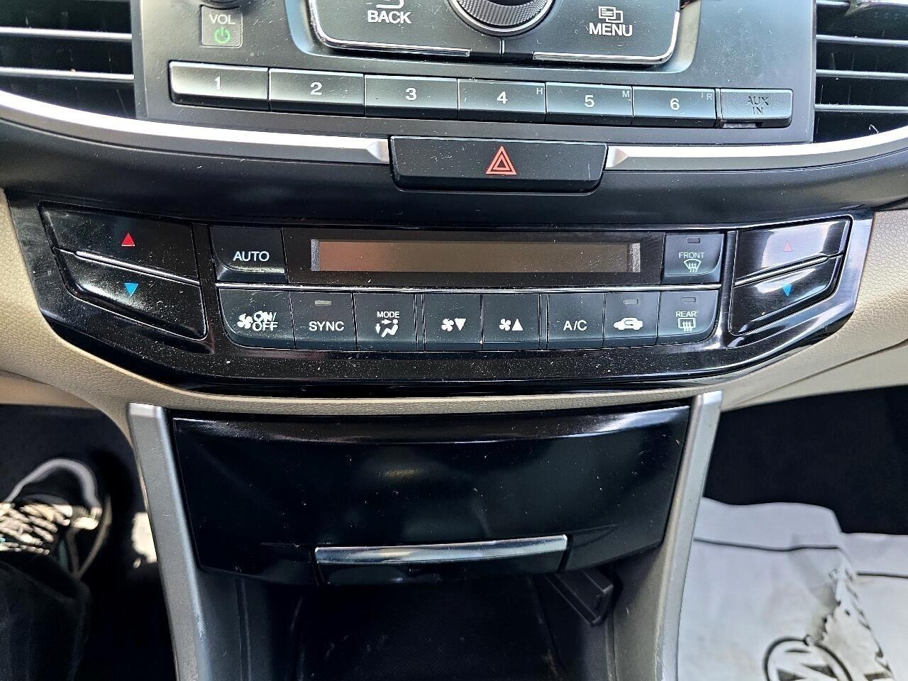 Honda Accord Sedan LX CVT 2017
