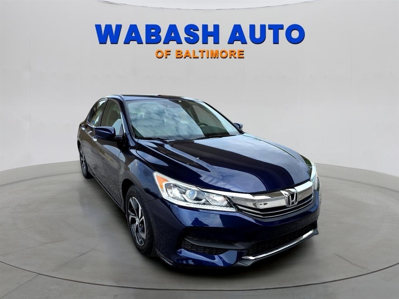 2016 Honda Accord Sedan 4dr I4 CVT LX w/Honda Sensing
