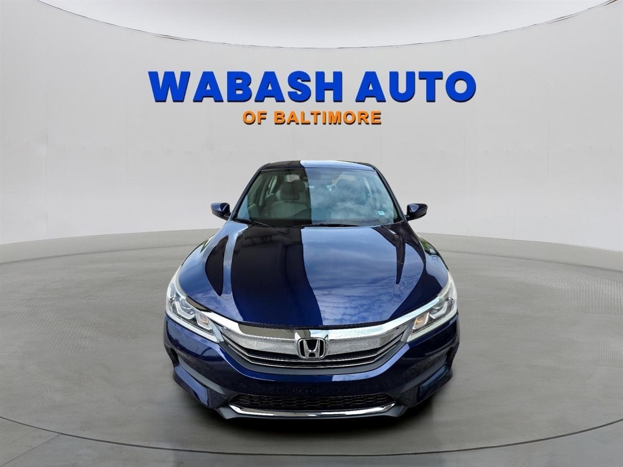 Honda Accord Sedan 4dr I4 CVT LX w/Honda Sensing 2016