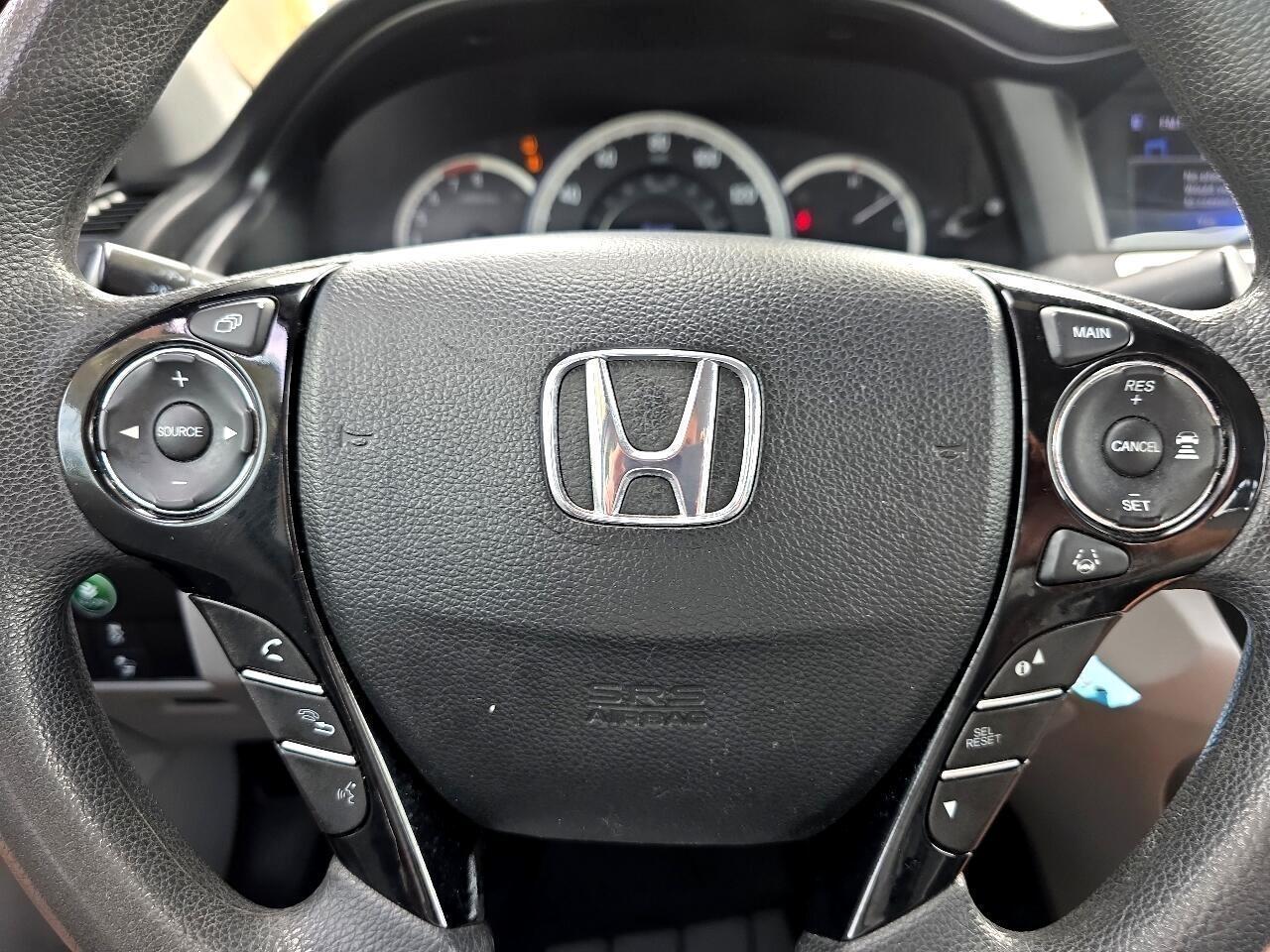 Honda Accord Sedan 4dr I4 CVT LX w/Honda Sensing 2016