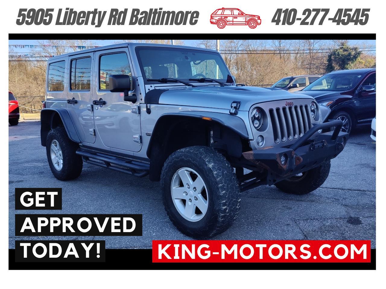 2016 Jeep Wrangler Unlimited Unlimited Sahara Sport Utility 4D