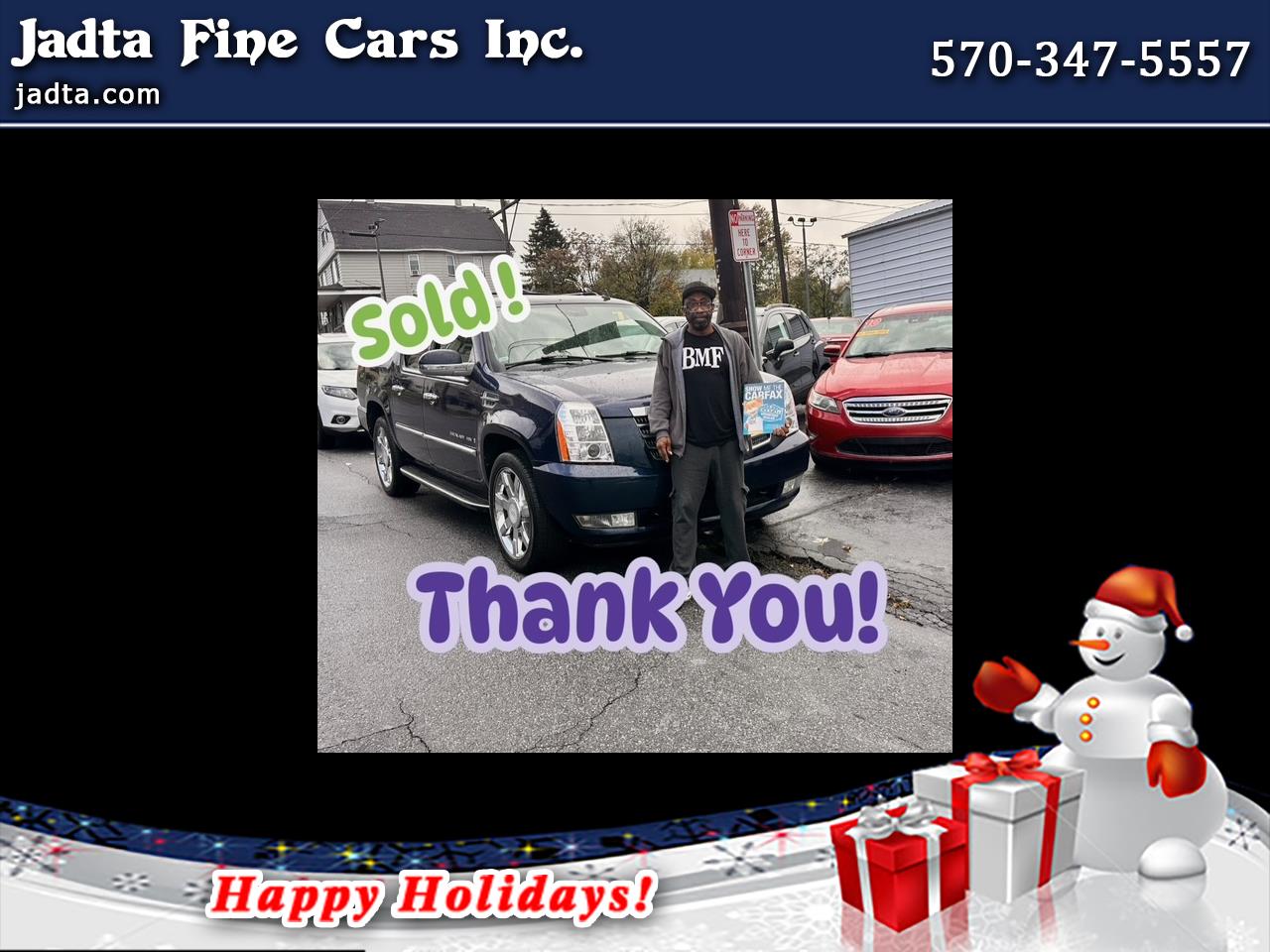 2008 Cadillac Escalade ESV 4D SUV AWD