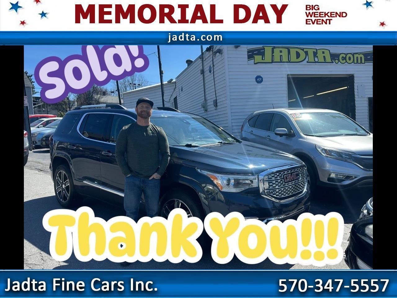 GMC Acadia Denali AWD 2018