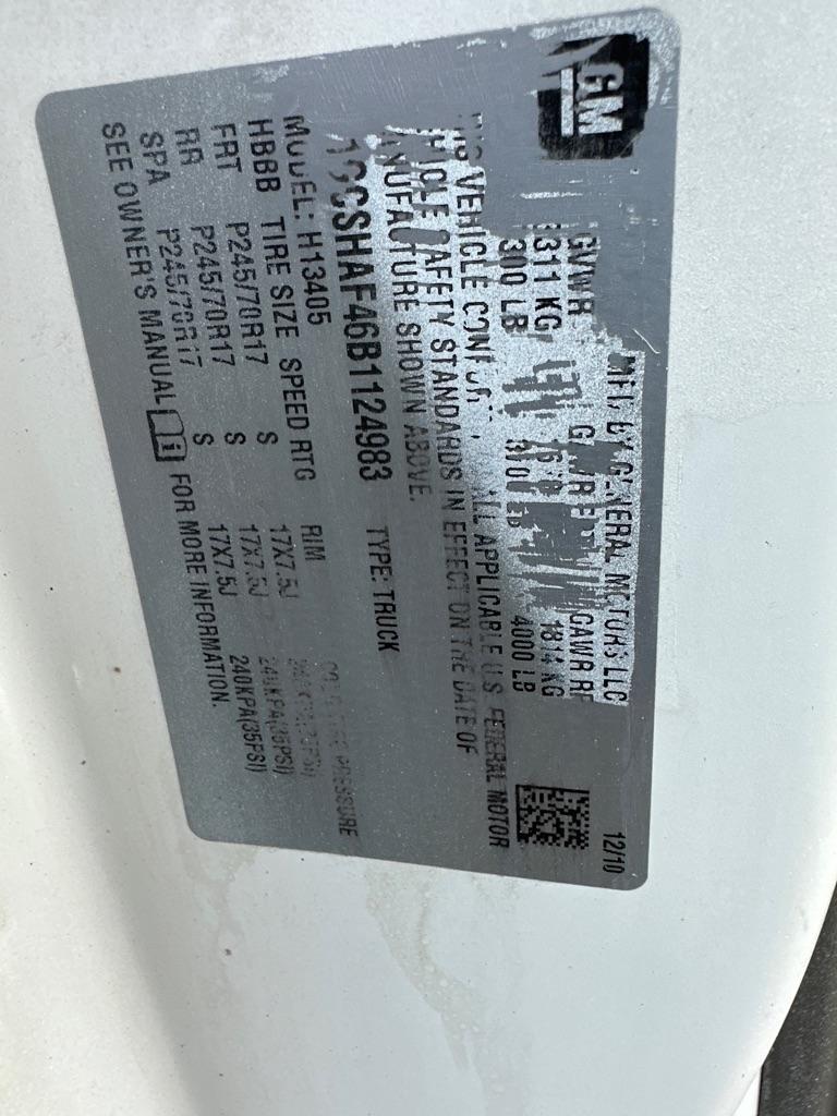 Chevrolet Express 1500 AWD Cargo 2011