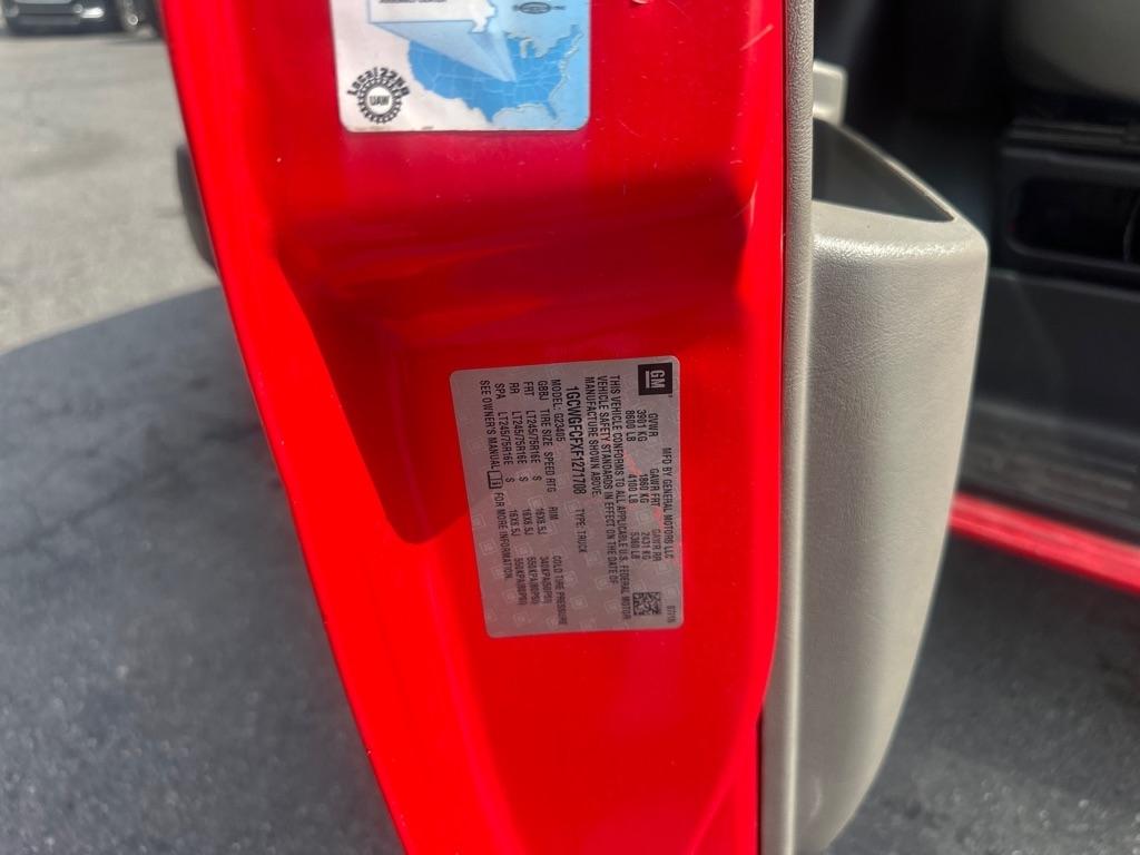 Chevrolet Express 2500 Cargo 2015