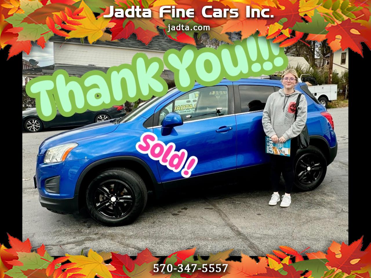 2016 Chevrolet Trax AWD 4dr LT