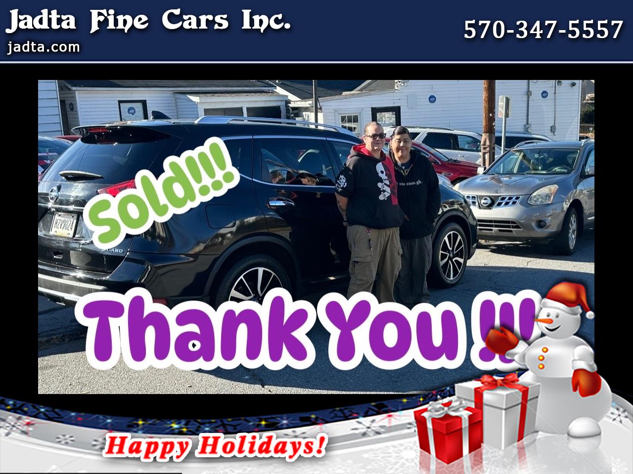 Nissan Rogue Platinum 4D SUV AWD 2018