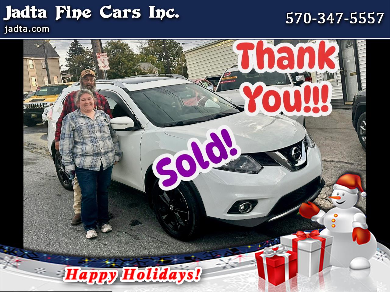 2015 Nissan Rogue AWD 4dr SV