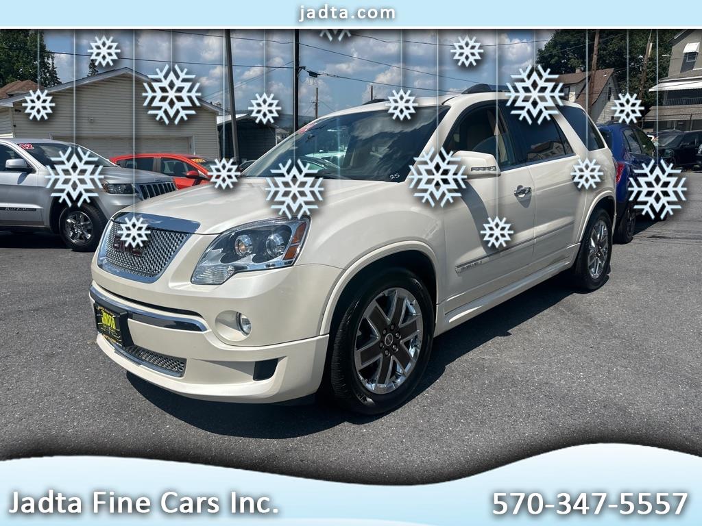 2012 GMC Acadia Denali 4D SUV AWD
