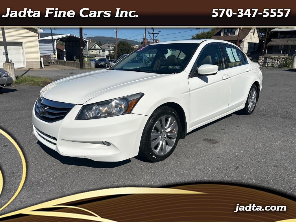 2012 Honda Accord 4dr Sedan Auto EX w/Leather