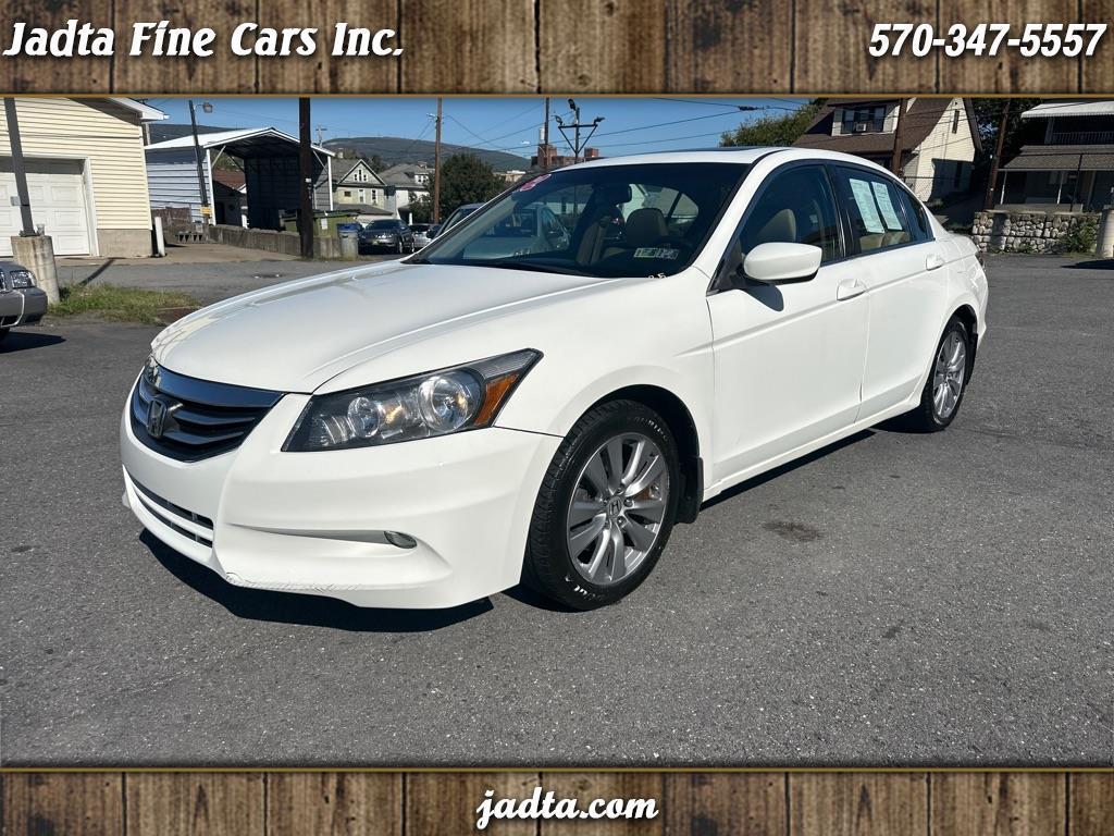 2012 Honda Accord 4dr Sedan Auto EX w/Leather