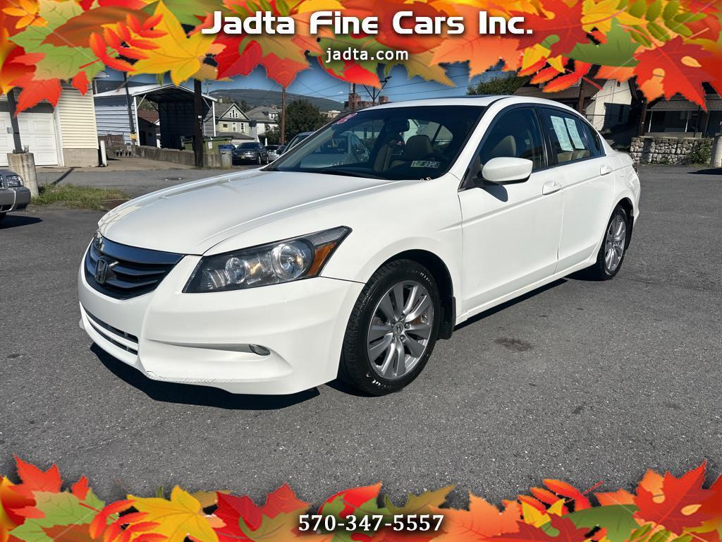 2012 Honda Accord 4dr Sedan Auto EX w/Leather
