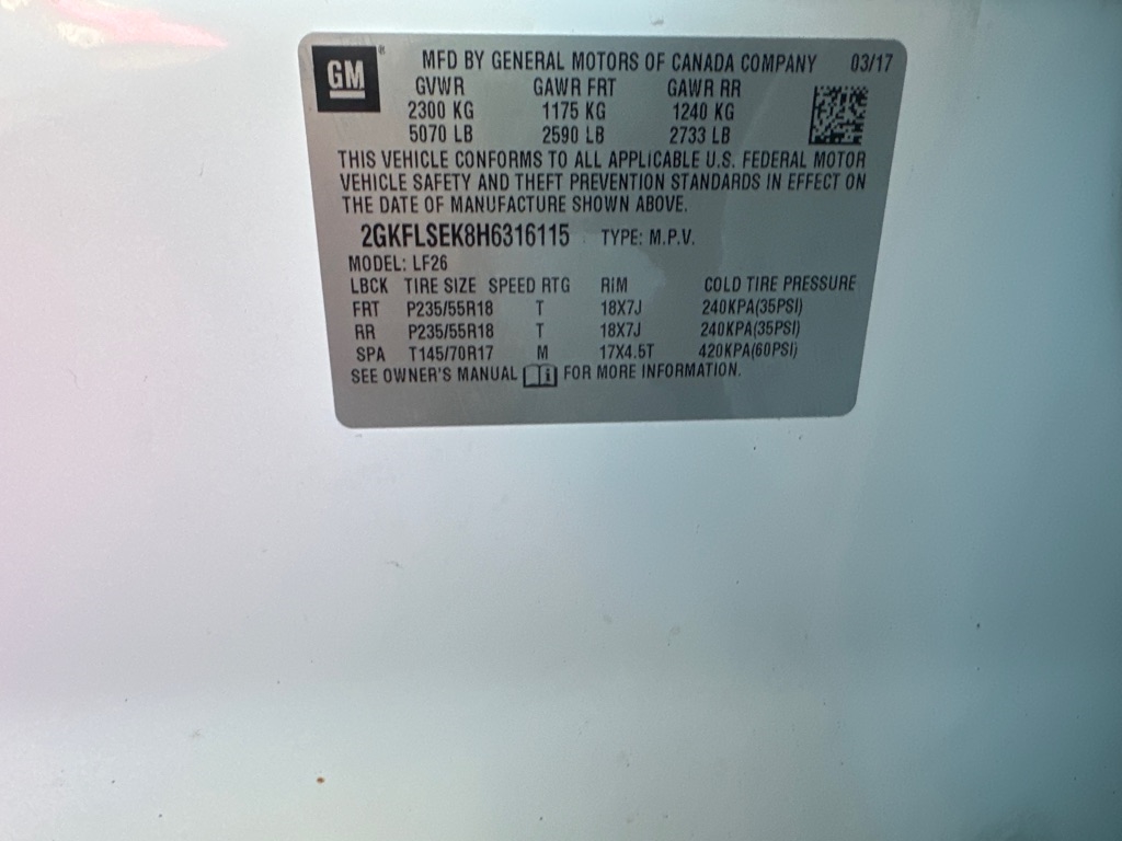 GMC Terrain  2017 GMC Terrain  2017