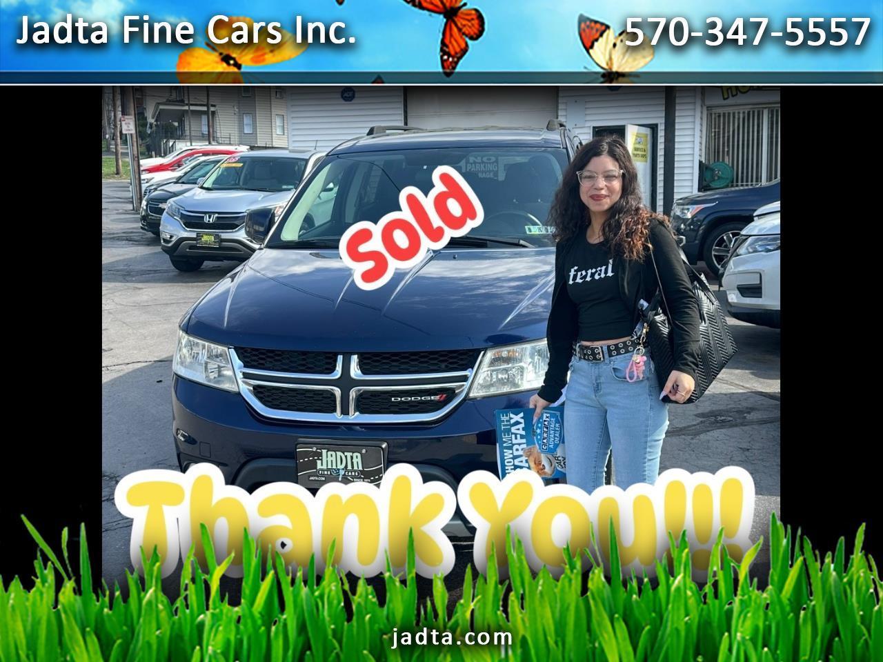 2017 Dodge Journey SXT 4D SUV FWD