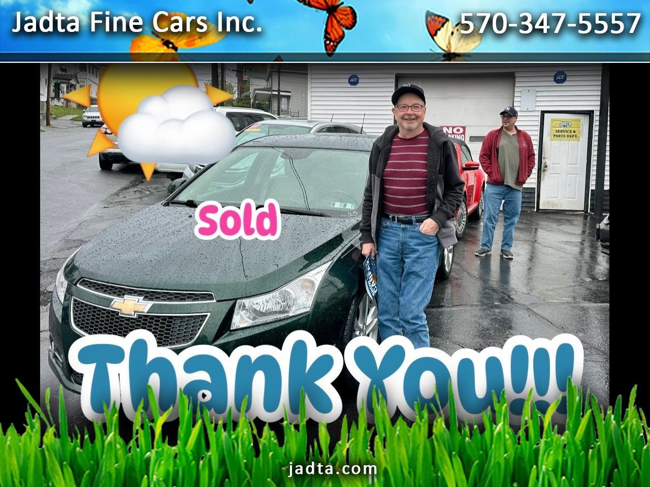 2014 Chevrolet Cruze LTZ 4dr Sedan w/ RS Appearance Pkg