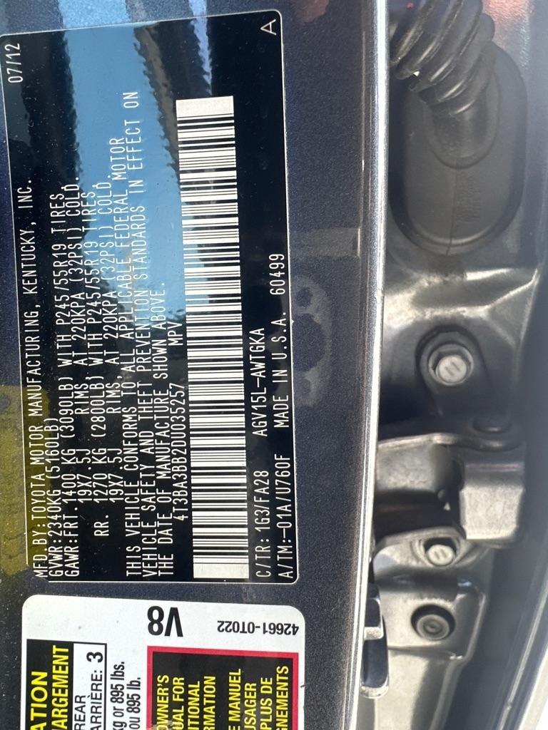 Toyota Venza 4dr Wgn V6 AWD LE (Natl) 2013