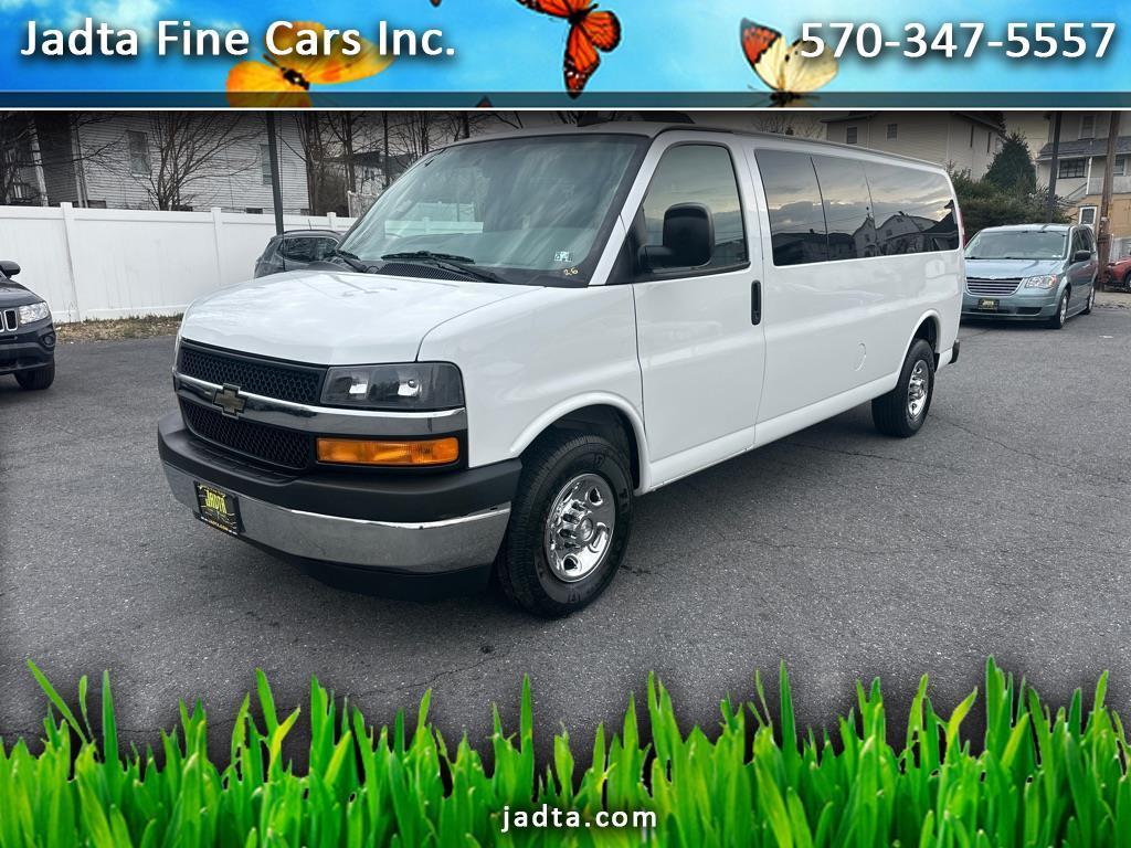 2017 Chevrolet Express LT 3500 Extended 15 Rider Van