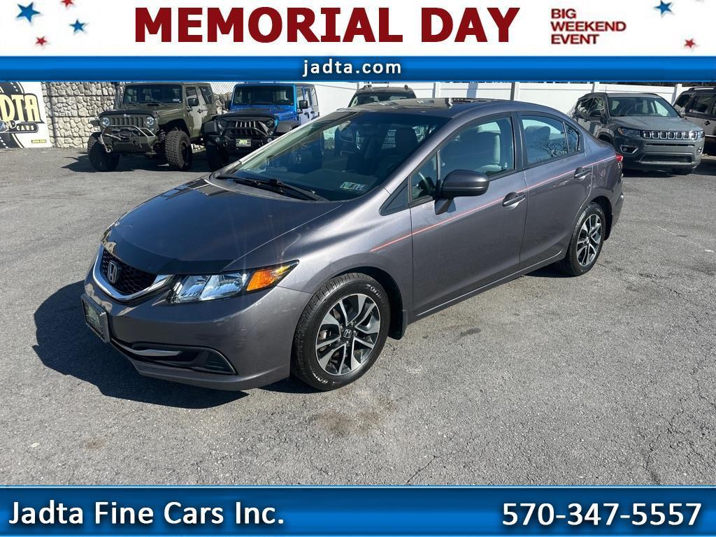 2014 Honda Civic EX Sedan w/ Sunroof