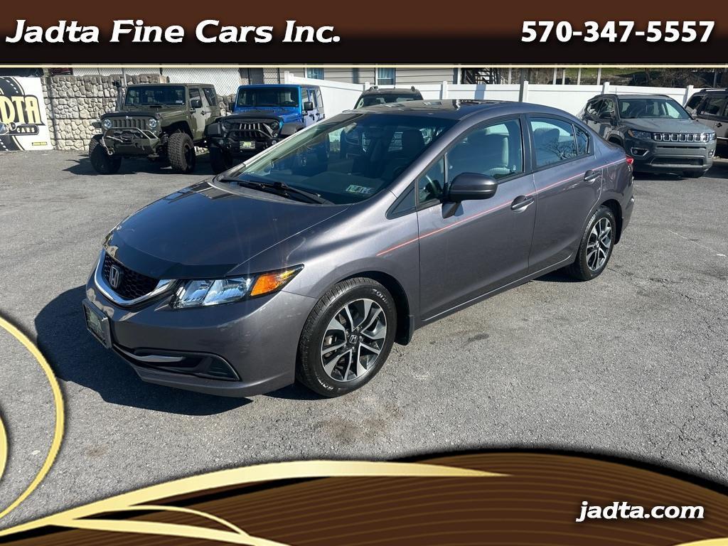 2014 Honda Civic EX Sedan w/ Sunroof