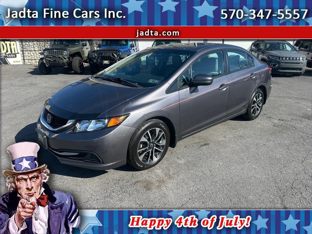 2014 Honda Civic EX Sedan w/ Sunroof