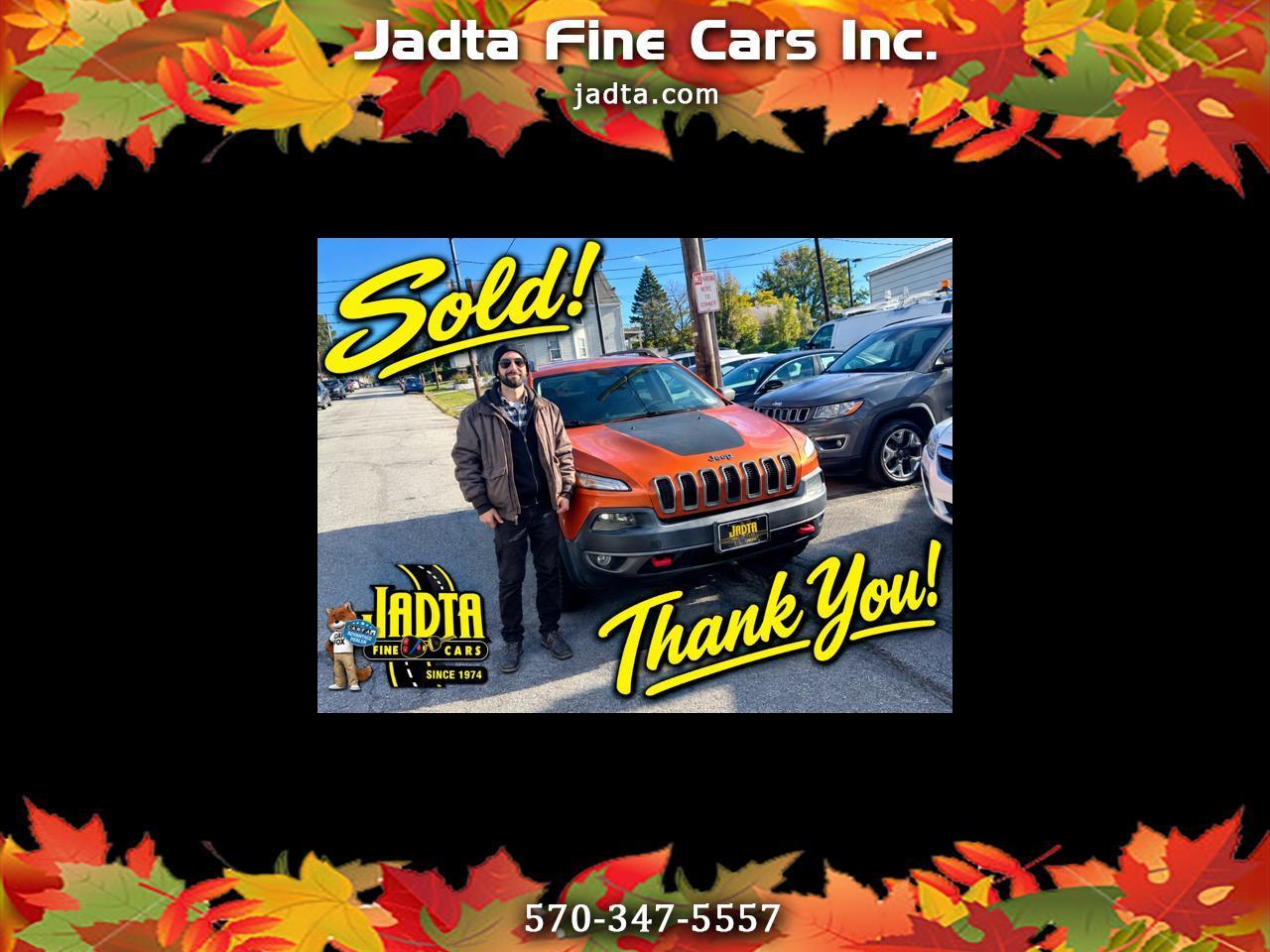 2016 Jeep Cherokee 4WD 4dr Trailhawk