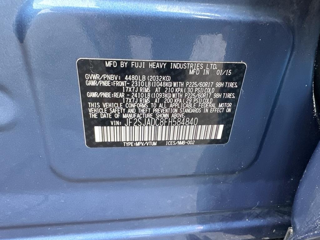Subaru Forester  2015