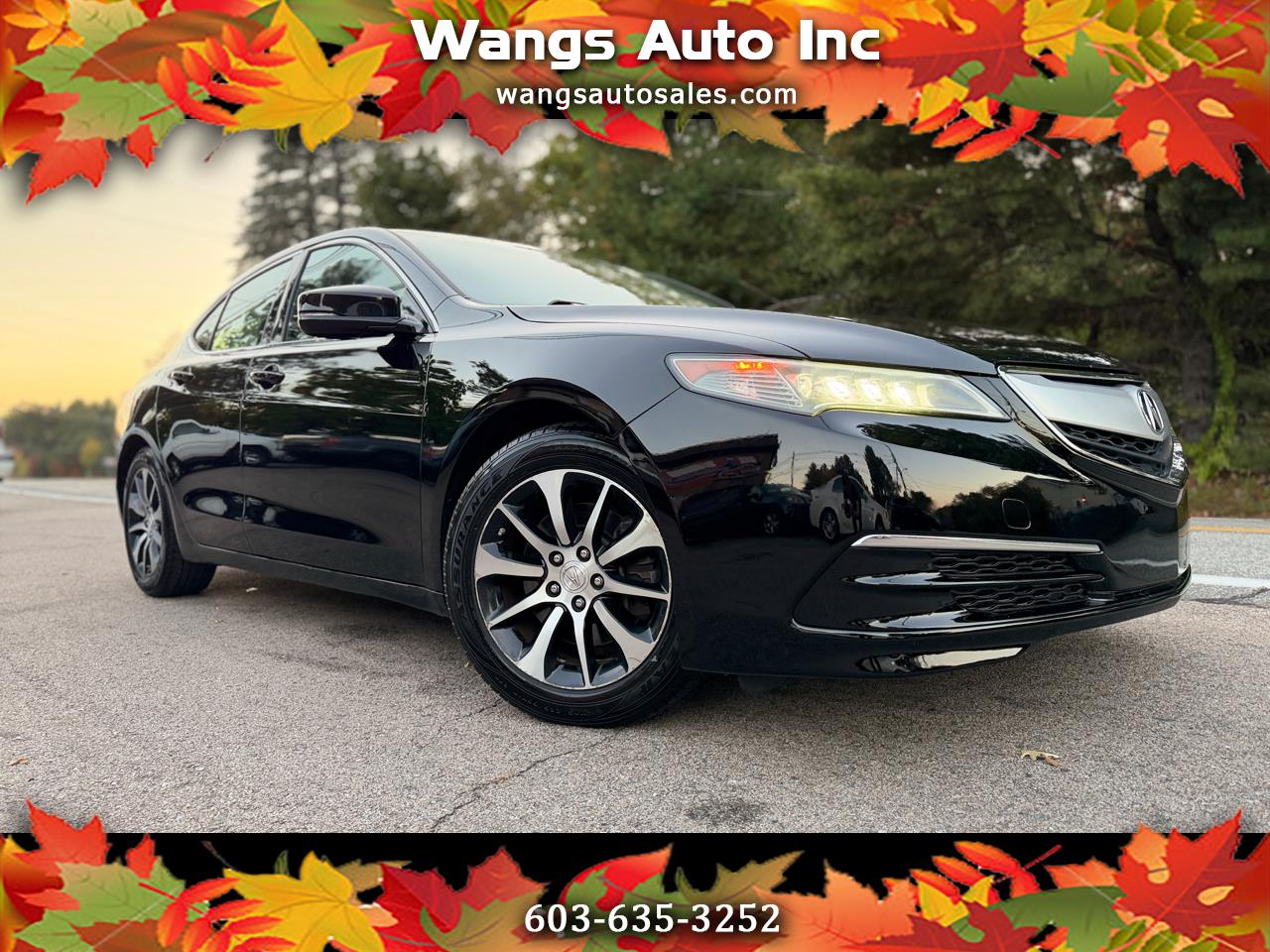 2015 Acura TLX 4dr Sdn FWD