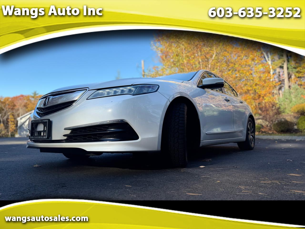 2017 Acura TLX FWD w/Technology Pkg