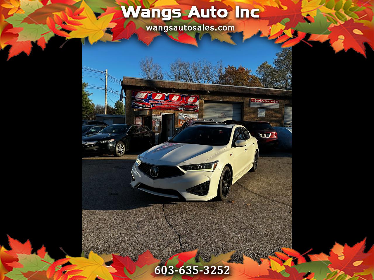 2019 Acura ILX Sedan w/Premium/A-SPEC Pkg