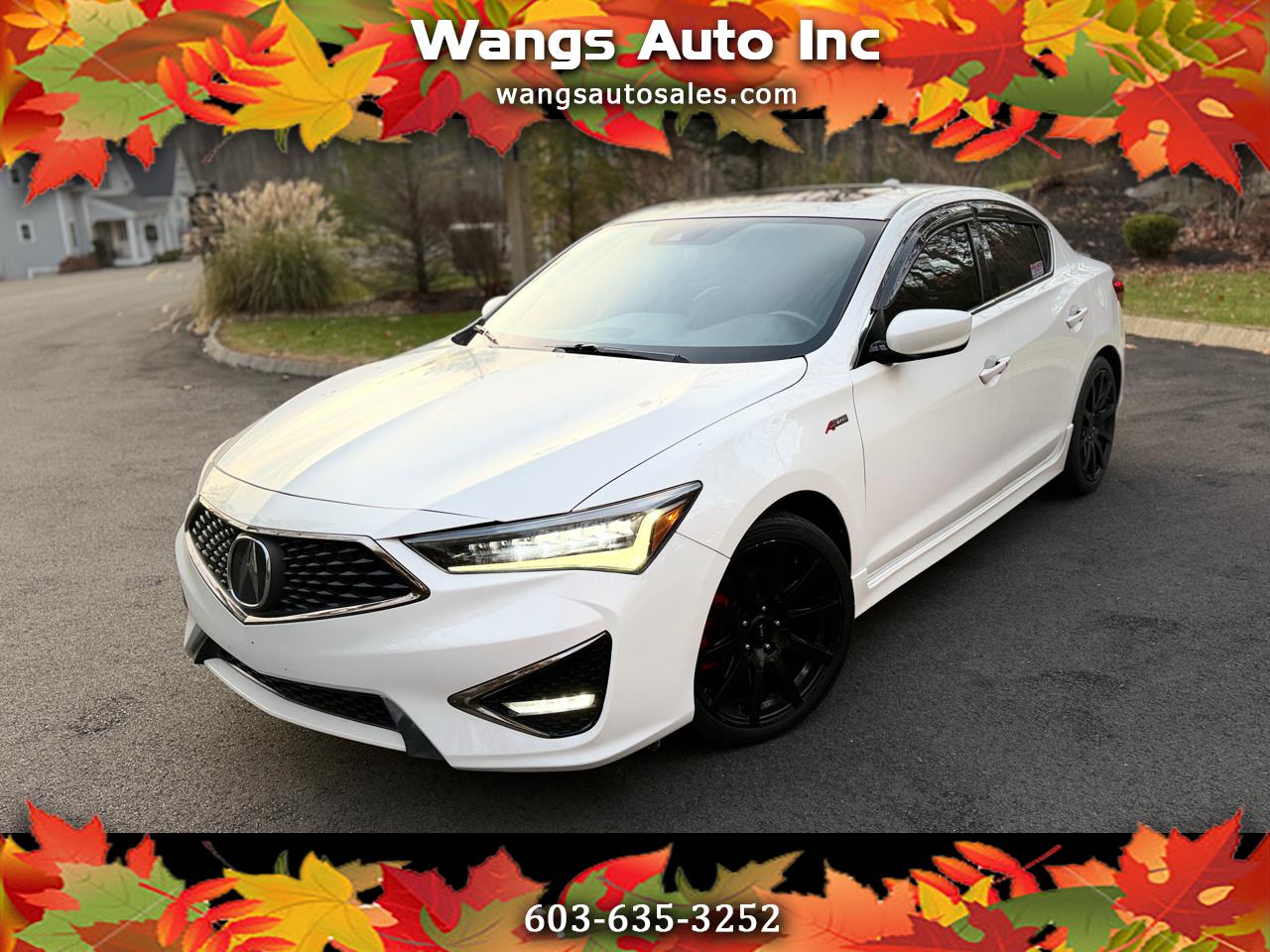 2019 Acura ILX Sedan w/Premium/A-SPEC Pkg