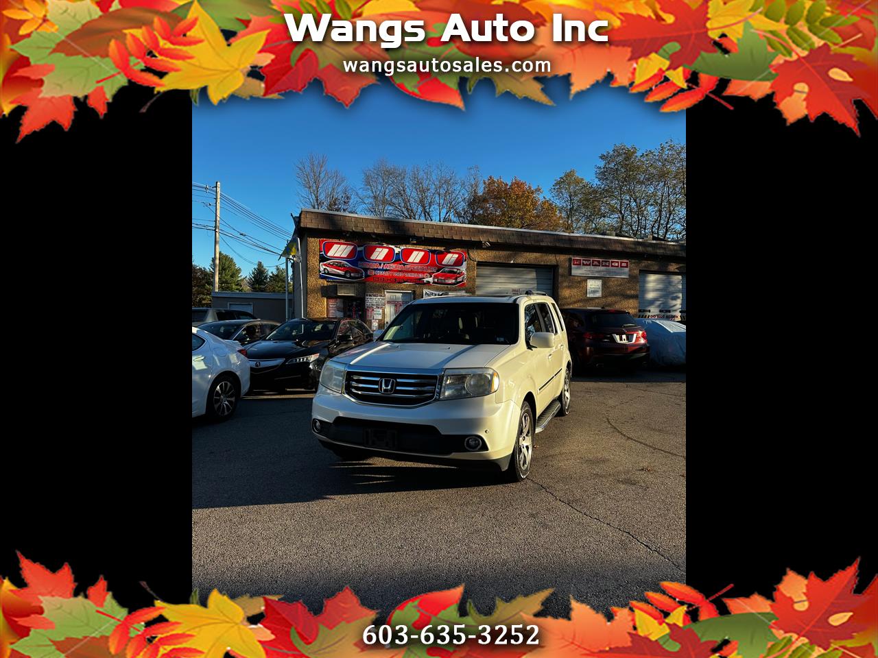 2013 Honda Pilot 4WD 4dr Touring w/RES & Navi